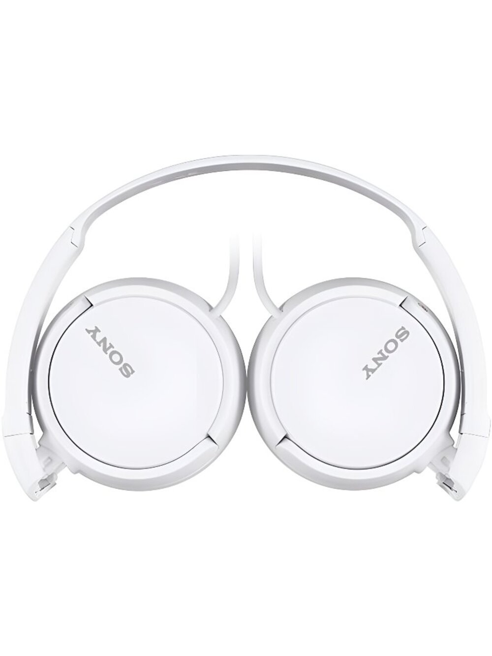 Sony ZX Series Wired On-Ear Headphones, White MDR-ZX110